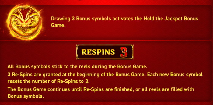 9 Burning dragons bonus features