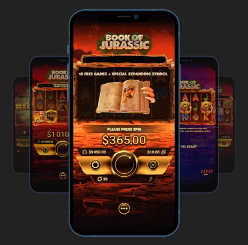 Book of Jurassic on mobile