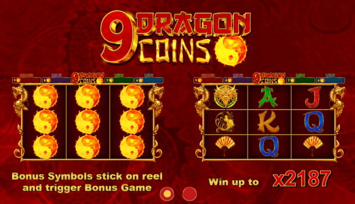 9 dragon coins game features